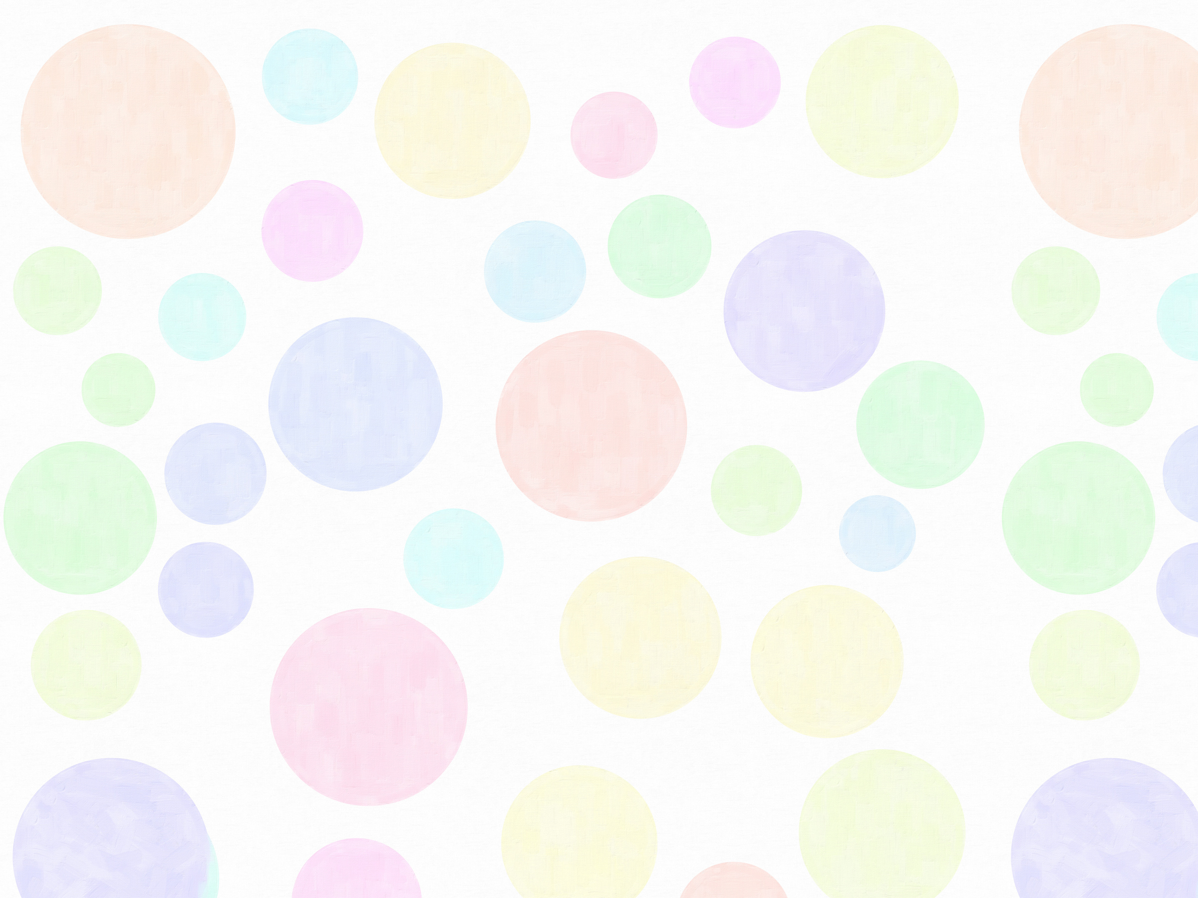 Polka dot painted background